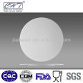 Round super white porcelain serving plate manufacturing from china